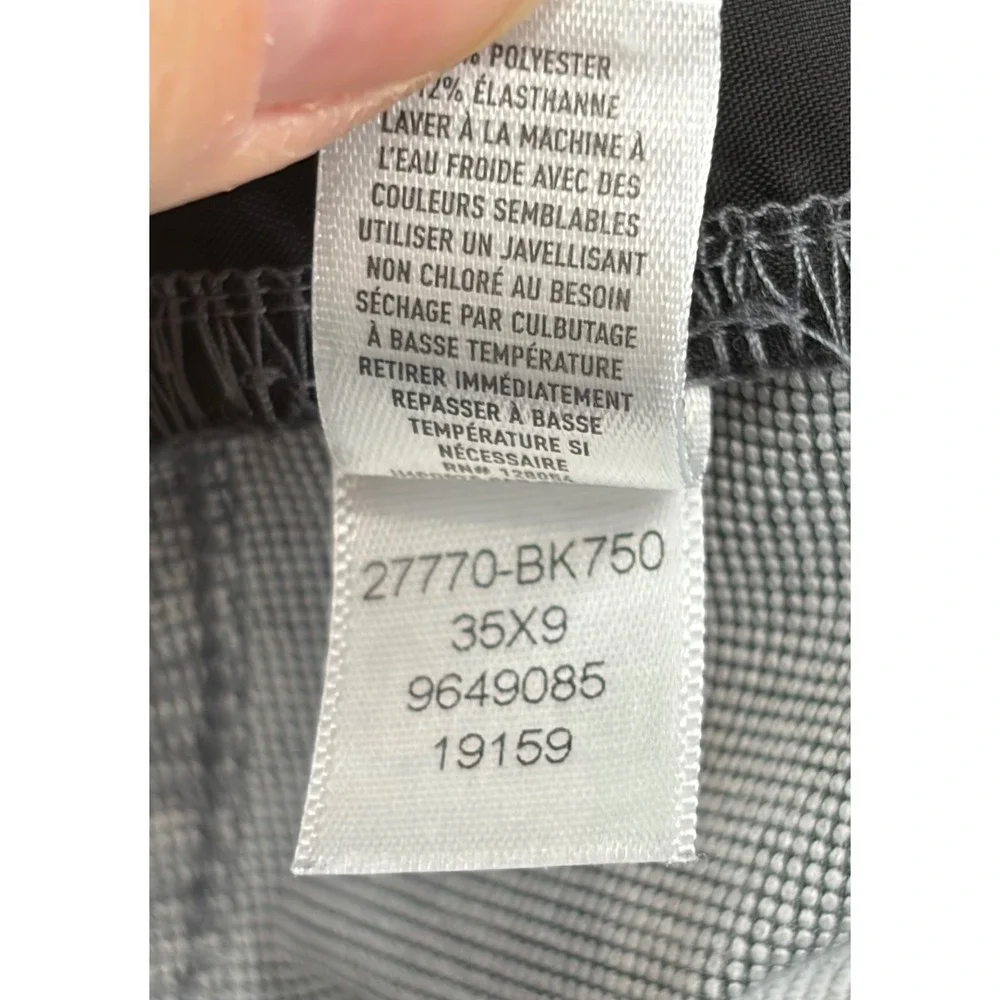 Bonobos Mens Athletic Fit Gray Heathered Performance‎ Stretch Golf Shorts 35